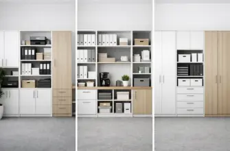 Эргономичные шкафы для офиса: оптимизация пространства за 3 шага