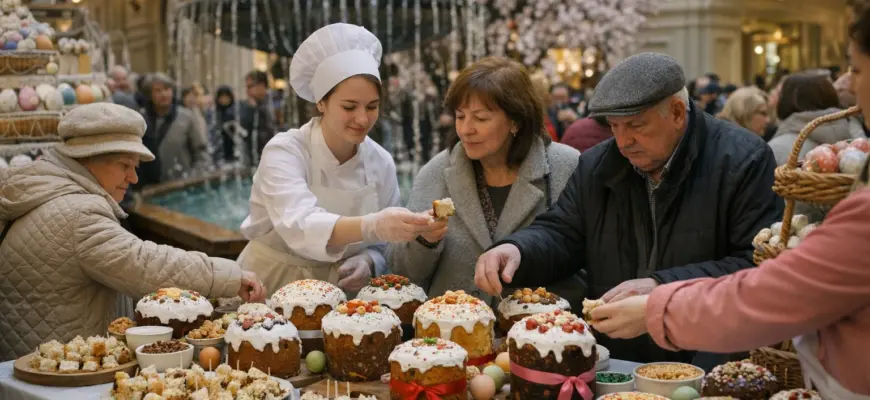 ГУМ проведет дегустацию куличей 10 апреля