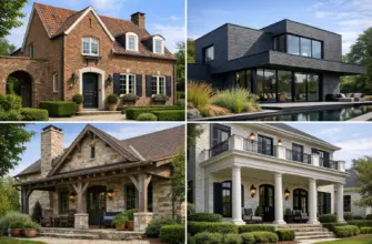 Как выбрать облицовочный кирпич для разных стилей фасадов